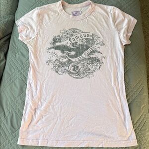 Famous Graphic Tee with Artistic Design